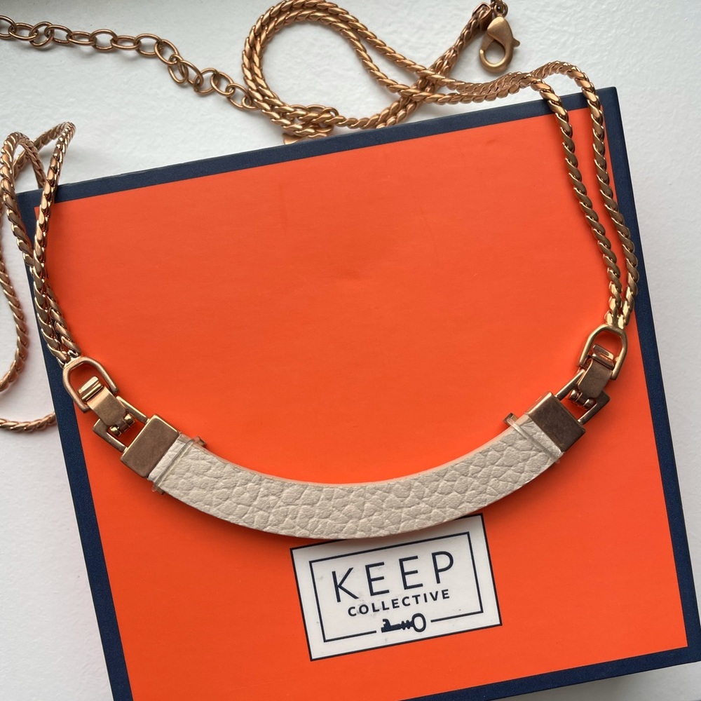 Rose Gold KEEP Collective Necklace